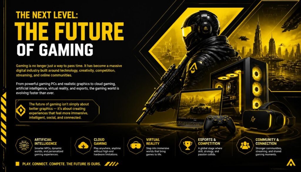 THE NEXT LEVEL: THE FUTURE OF GAMING gpt image 2 the next level the future of gaming gaming is no longer just a way to pass time. 0